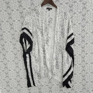 Mario Serrani Made in Italy floral printed light kimono cardigan One size